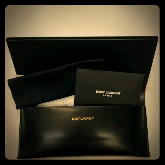saint laurent sunglass case